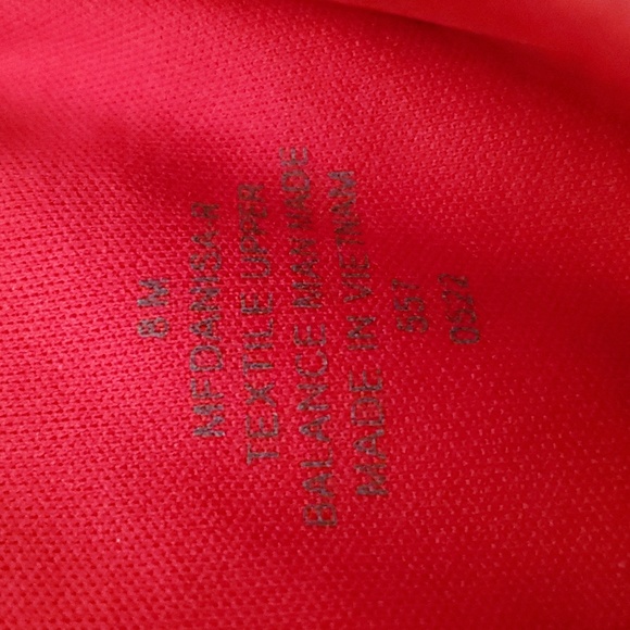 🆕️MARC FISHER Danisa Red Faux Suede Gold Tone Chain Ankle Heeled Boots SIZE: 8M - Picture 10 of 11